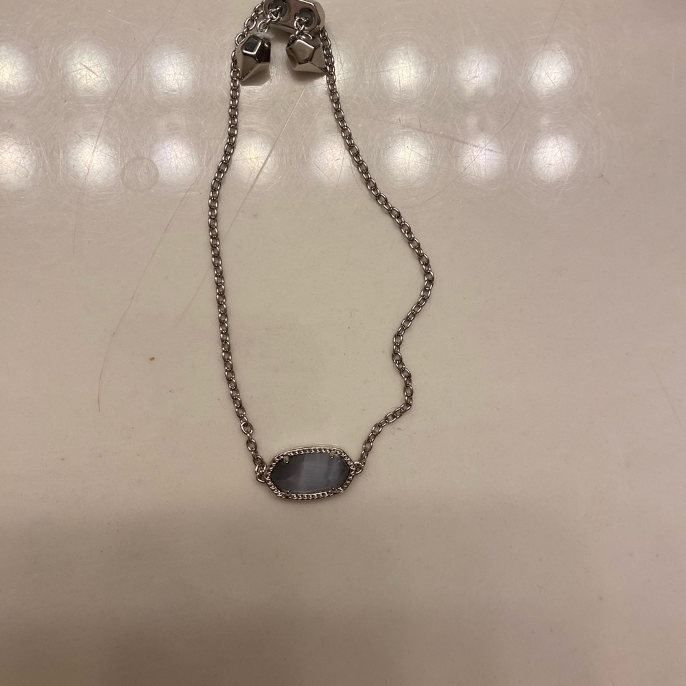 Kendra Scott Silver Adjustable Chain Bracelet